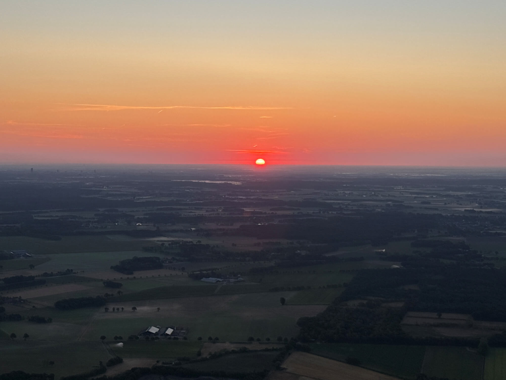 zonsopkomst ad ballon