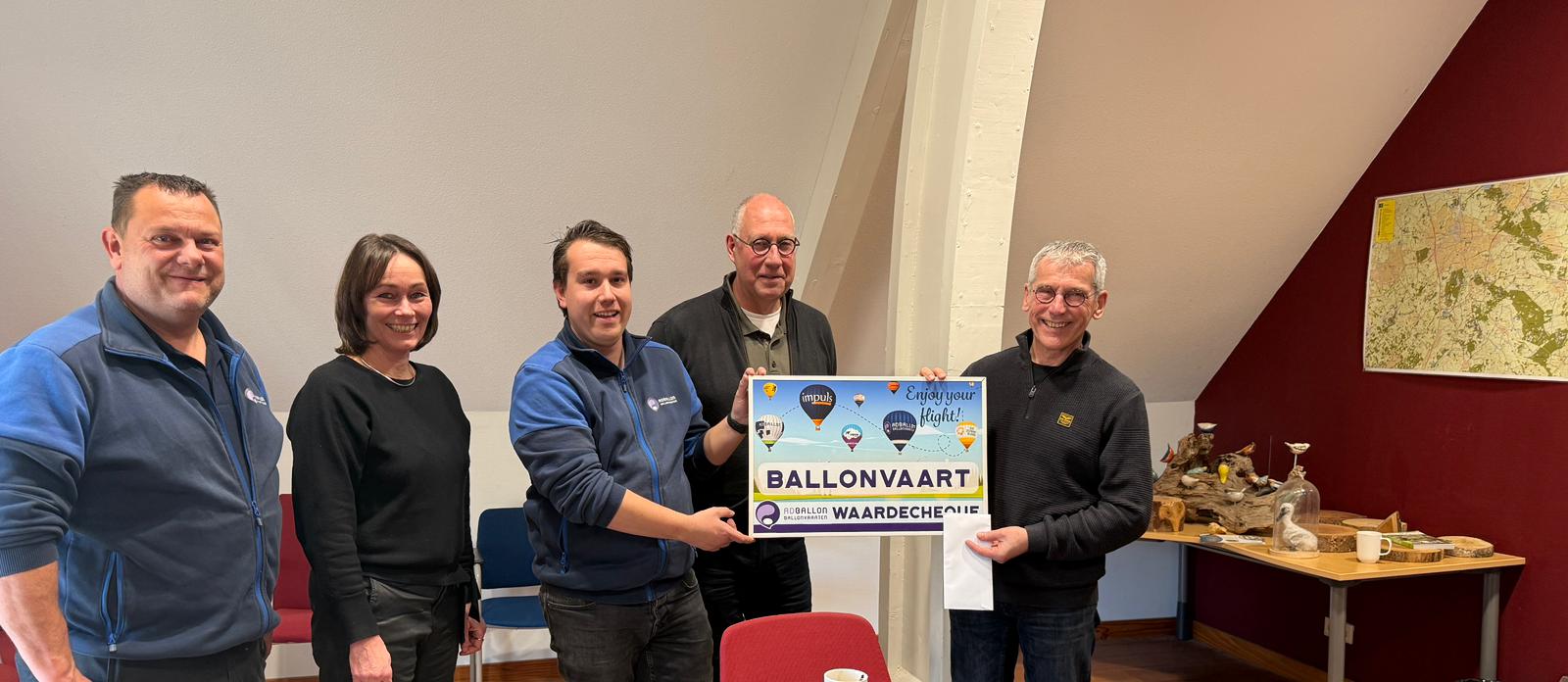 Ad Ballon trotse sponsor van Bavel Fietst &ndash; Ballonvaart uitgereikt aan gelukkige deelnemer